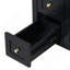 Meuble-lavabo fonctionnel avec lavabo, tiroirs multiples et tablettes réglables, fabrication durable pour le rangement organisé de la salle de bain