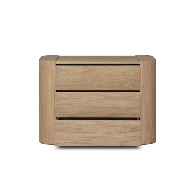 Radius Nightstand-Light Blonde Sungkai Veneer