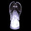 Figurine de Noël en cristal 9 po