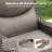 Anner 7-Piece Outdoor Wicker Patio Conversation Set With Rectangle Fire Pit Table, Swivel Gliders And Ottomans-170273867-170273869-170273879