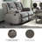 Upholstered Reclining Loveseat -1435668310-1399621362