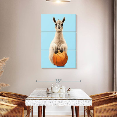 Sporty Llama - Basketball