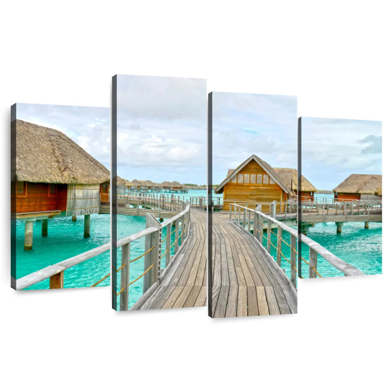 Bungalow Aletra Bora Bora Island, H 42 po x l 68 po