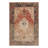 Oriental Machine Made Power Loom Rectangle 5'1" x 8' Polypropylene Plastic Indoor / Outdoor Area Rug in Brown/Beige/Navy-120341277