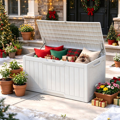 Boîte de rangement verrouillable 100 gallons Quartey