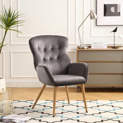 Fauteuil d'appoint à oreilles Jennevieve