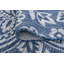 Tapis intérieur / extérieur bleu marine / gris clair Curvin-1981480438