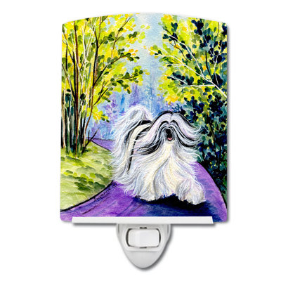Tibetan Terrier Ceramic Night Light