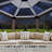 Starry Sky Top, Camping Outdoor Gazebo with Mesh Windows&Sidewalls-104885081