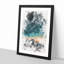 Stars Above California - Picture Frame Graphic Art Print-56862059-56862060
