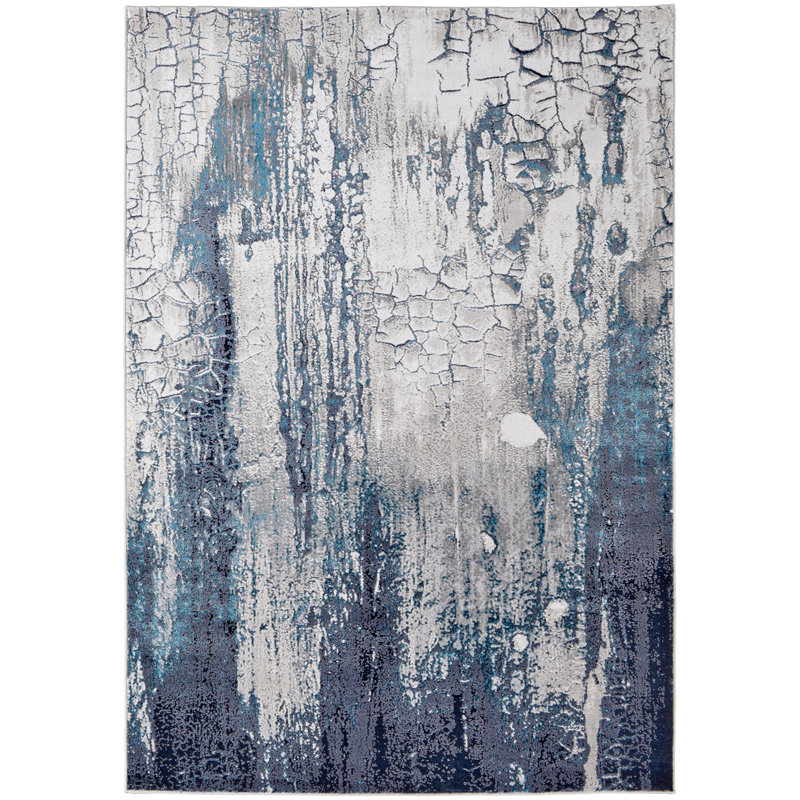 Breandra Abstract Indoor Rug, Rectangle 9'2" x 12'