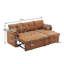 Canapé-lit modulaire coulissant en velours côtelé 2 pièces Vaya-375011180