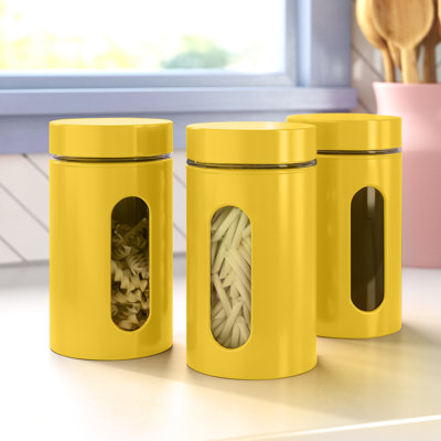 3 Piece Kitchen Canister Set