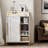 Accent Cabinet for Entryway With Adjustable Shelf 30.9" Sideboard with functionality-388066808
