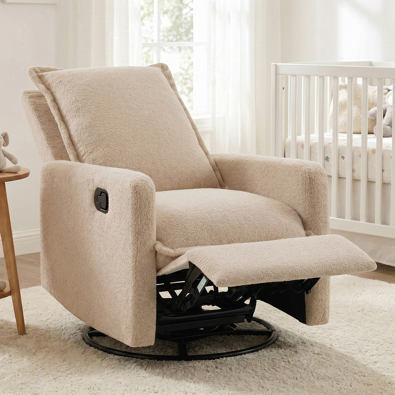 24.3" Manual Recliner, Oatmeal