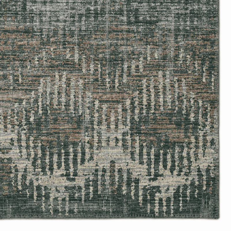 Maela Chenille Washable Rug, Rectangle 1'8" x 2'6"