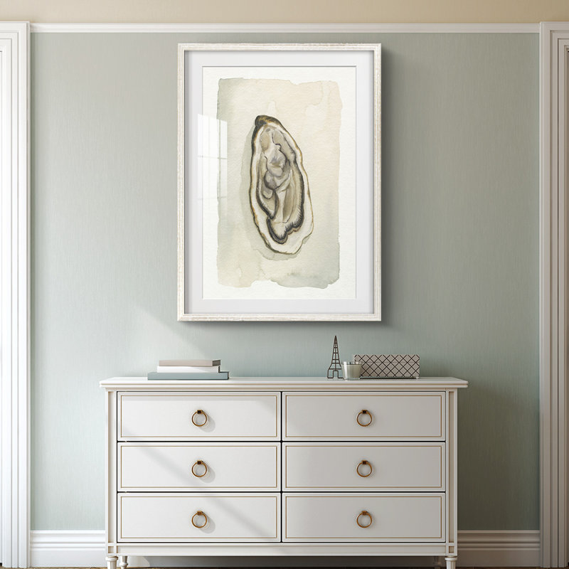 Kimbrell - Toile tendue avec châssis, Blanc