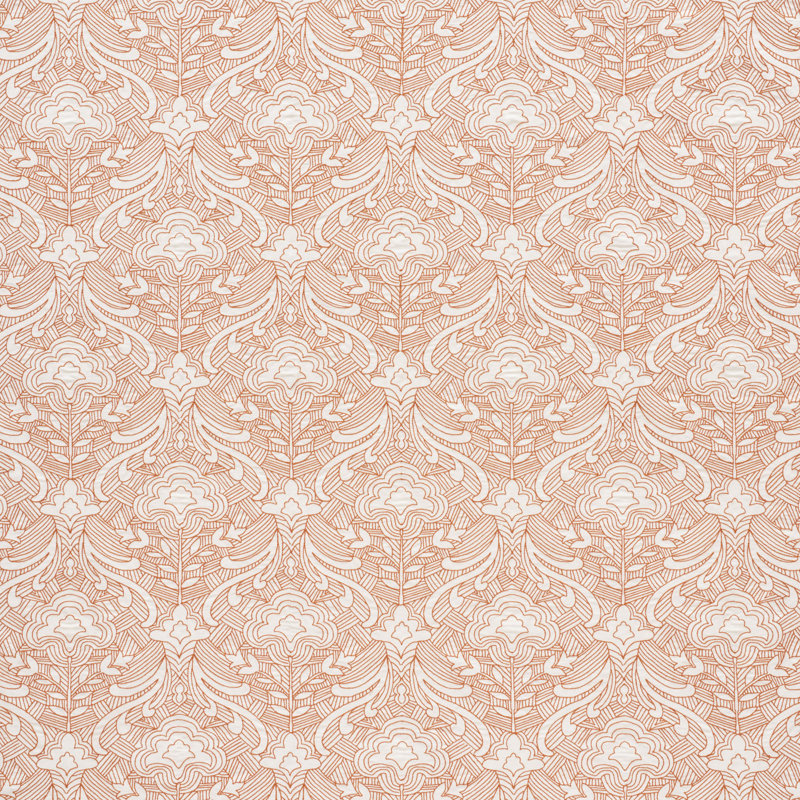 Hendrix Linen Blend Fabric, Orange
