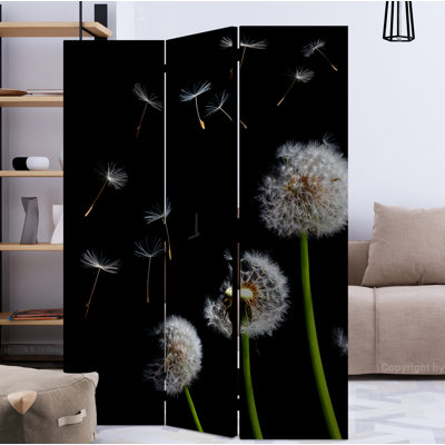 Davlin 172cm H Folding Room Divider