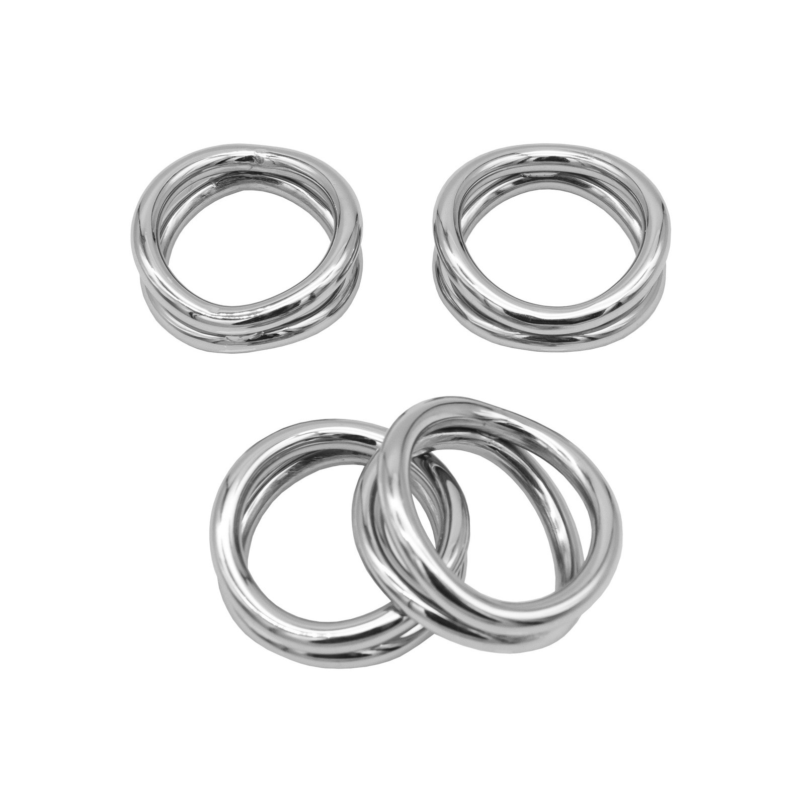 Twist Napkin Ring, Silver