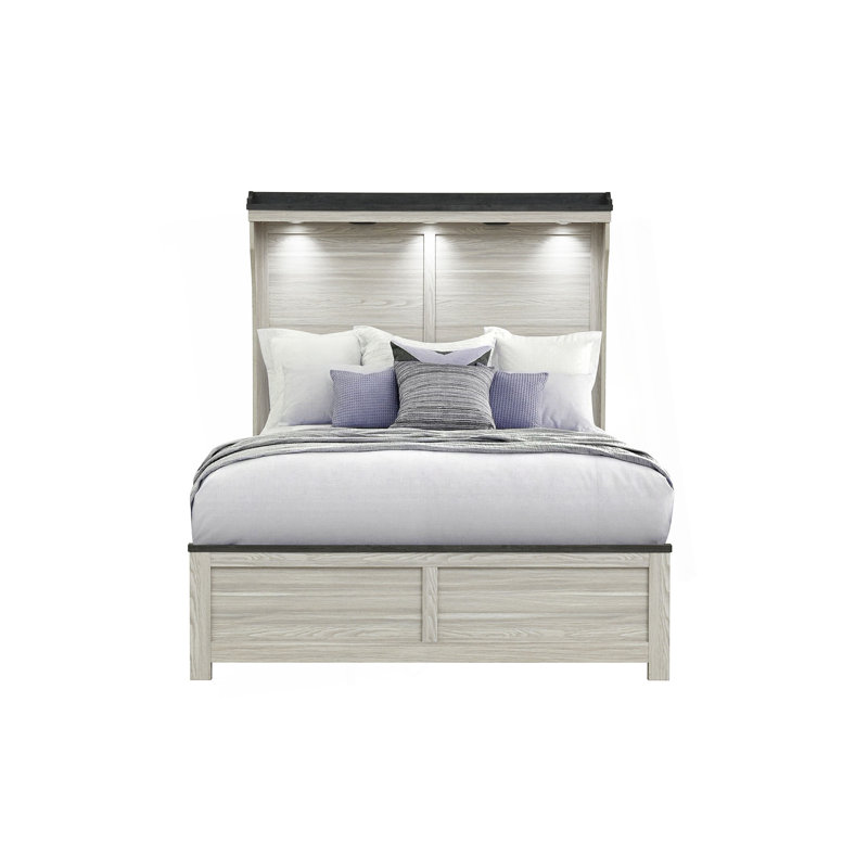 Lit brun Premium Augusta, Grand lit