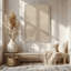 «Echoed Curves in Beige II», reproduction sur toile-2113843217-2113843223