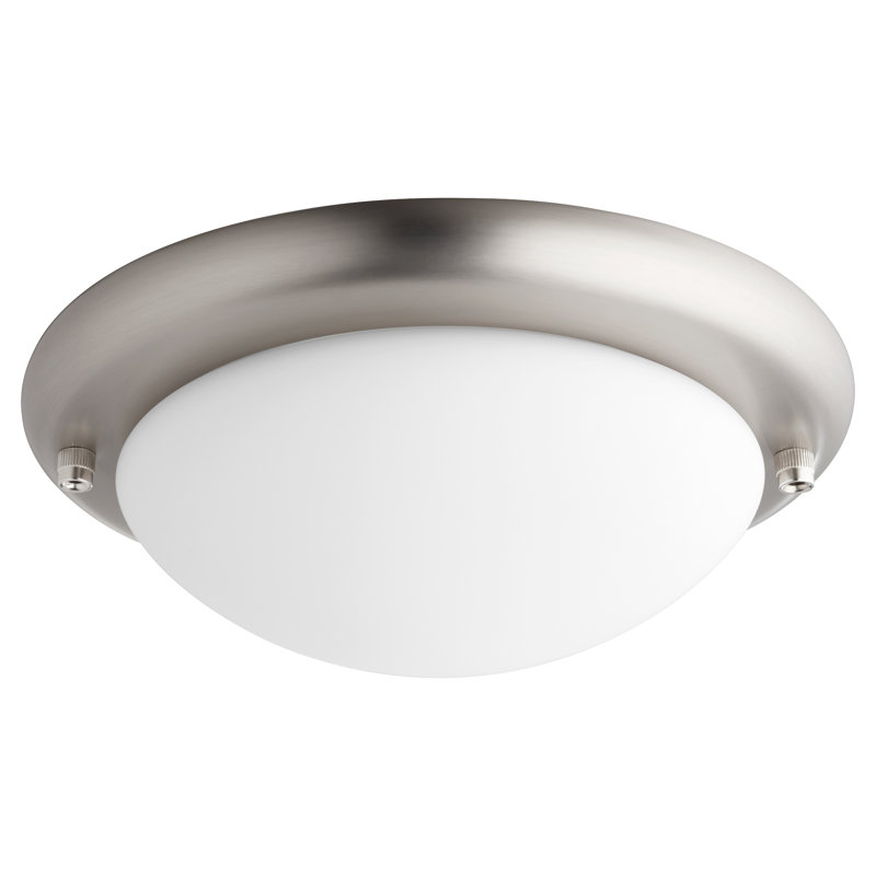 10'' 1 - Light LED Light Kit Ceiling Fan Light Kit, Matte Black