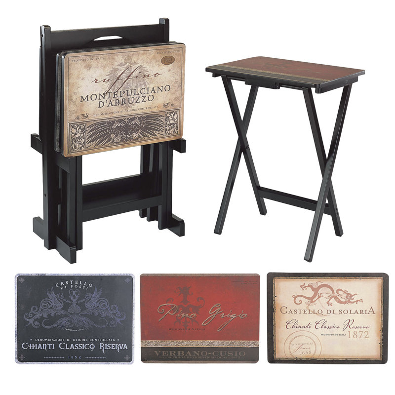 Ensemble de tables-plateau Tuscan Wine