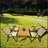 Multi-Function Foldable and Portable Dining Set, 1 Dining Table & 4  Folding Chairs