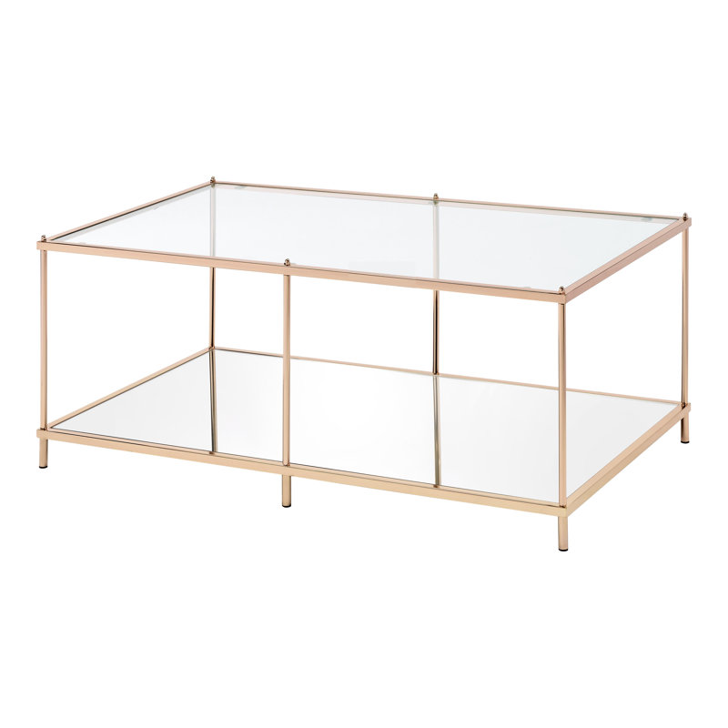 Florentine Single Coffee Table, Champagne