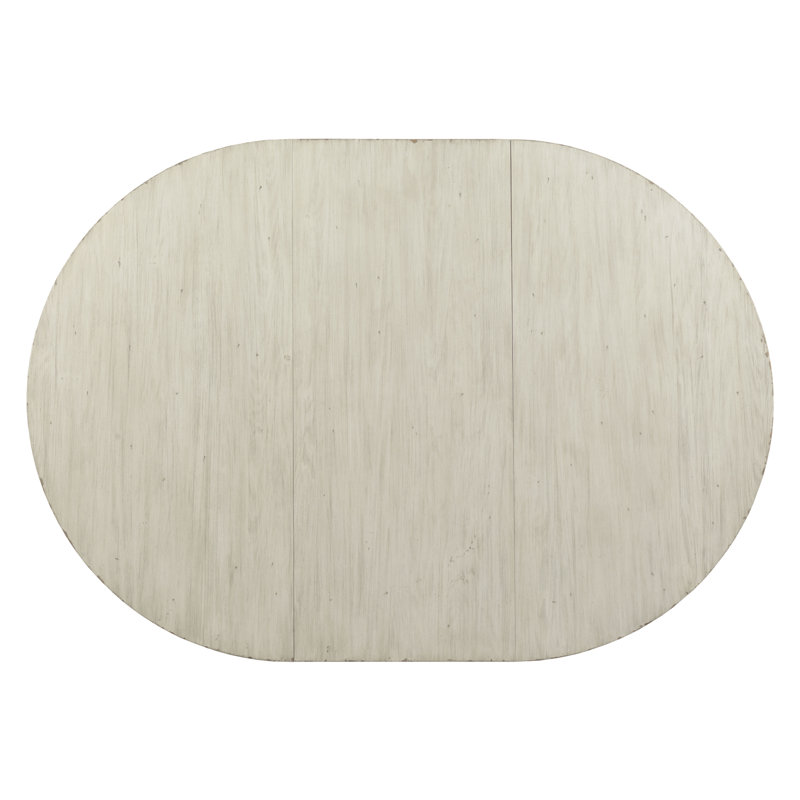Shaylene Extendable Round Solid Wood Dining Table