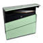 Ayoka Steel Wall Mounted Post Box-50154441
