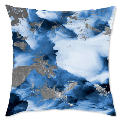 Housse et insert de coussin carré Paint