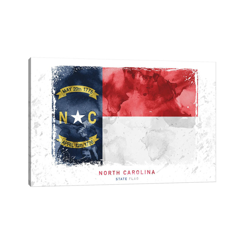 North Carolina - Wrapped Canvas Print, 101.6 cm H x 66.04 cm W x 3.175 cm D