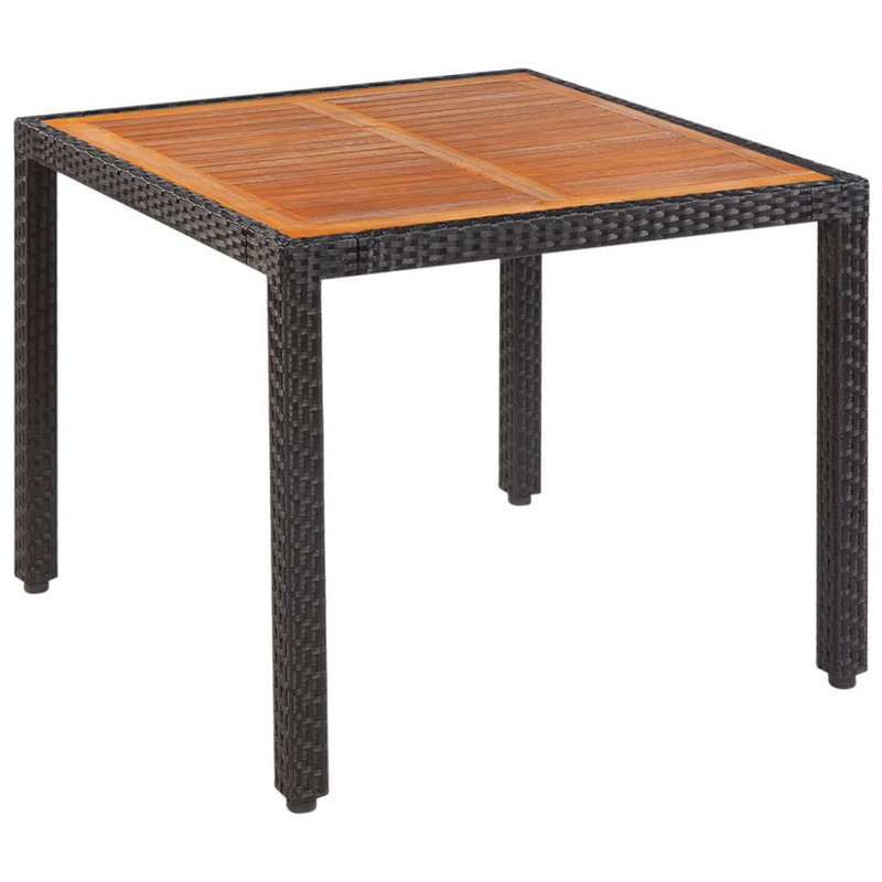 Fraga Square Wicker Outdoor Dining Table , 90cm cm W 90cm cm D