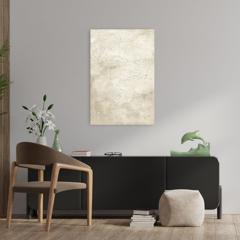 Simple Living 3, art abstrait minimaliste, H 36 po x l 24 po