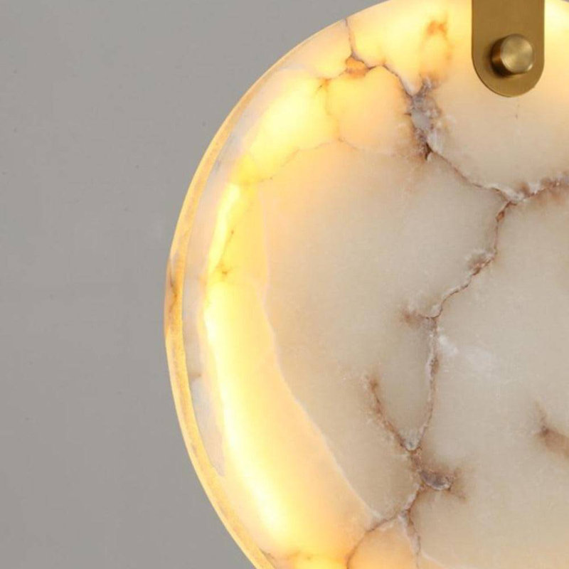 Lustre en marbre 5 lumières Moonshade