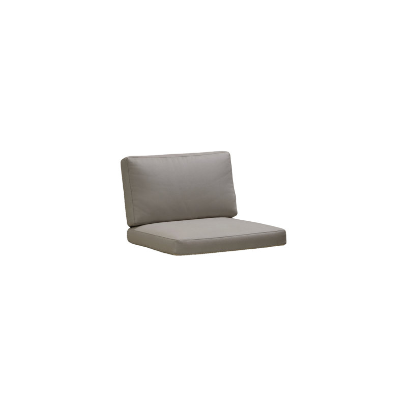 Connect Outdoor Wicker Reversible Patio Sectional with Cushions, Right Hand Facing, Taupe