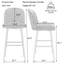 Tabouret de bar et de comptoir pivotant Malakeh-2032973196-2032973199