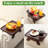 Couch Arm Table Tray,Sofa Arm Clip On Tray Tables,Arm Rest Table Suitable For Home Drinks/Eat/Fruit,Sofa Armrest Tray For Recliner Arm Chair Drink Eating Table-829970466