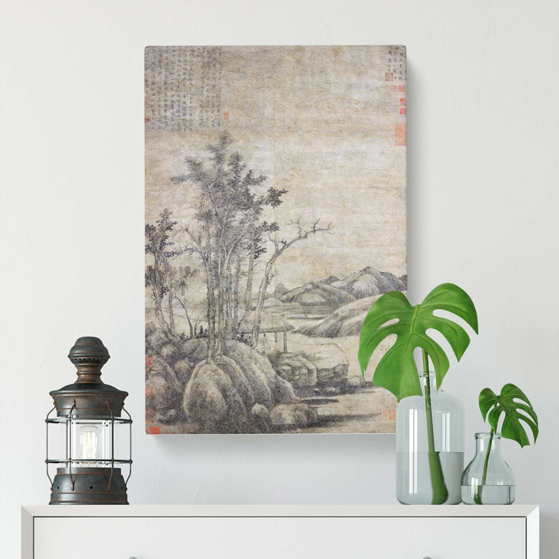 Autumn Grove Wilderness by Ni Zen - Wrapped Canvas, 60cm H x 40cm W x 3cm D