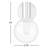 Romi Metal Armed Sconce in Chrome-141951916