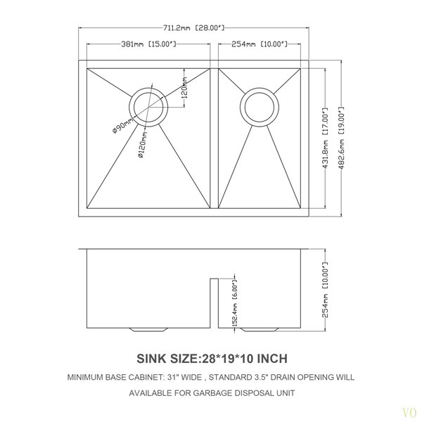 Dimensions du produit