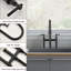 ° Swivel Stainless Steel Transitional Kitchen Faucet For Modern & Classic Kitchens