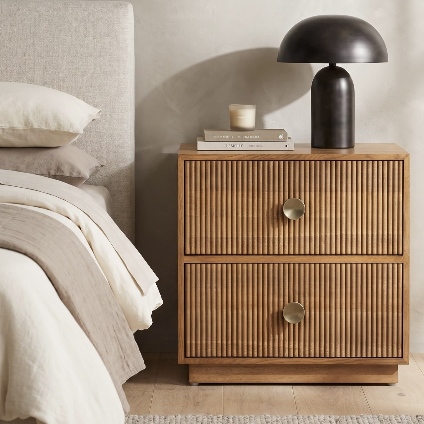 Darian 2-Drawer Nightstand