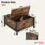 Table basse à plateau relevable Ivybridge-564811612
