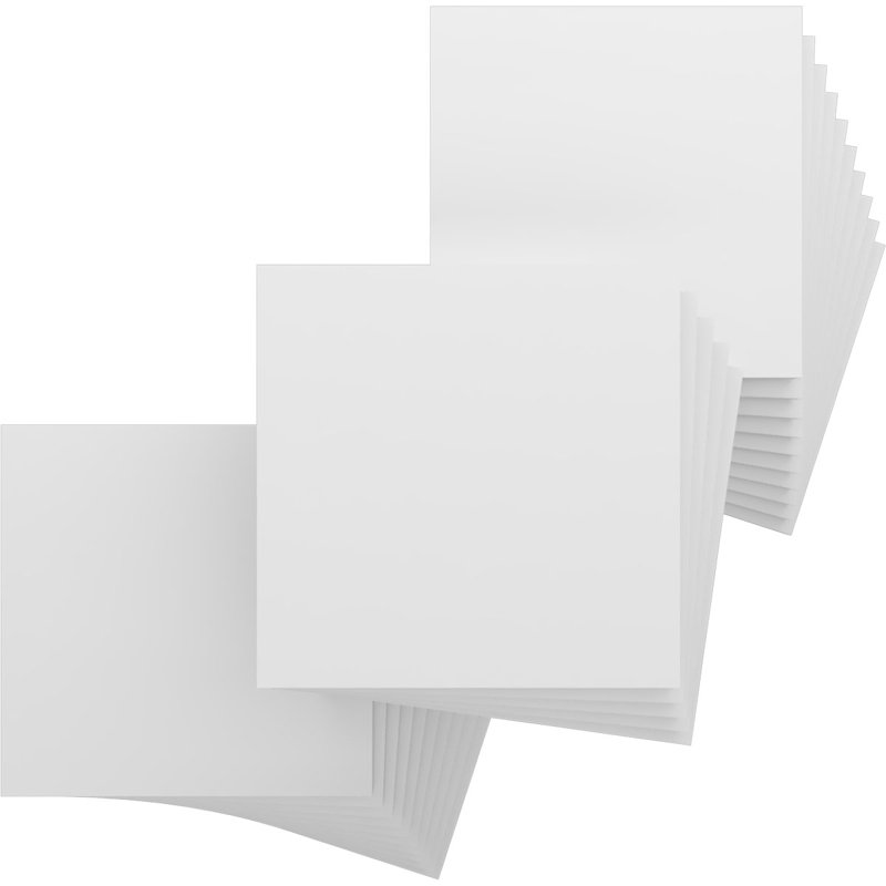 Panneaux de loisirs en PVC, H 15,75 po x l 15,75 po x P 1 po