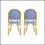 Ensemble de chaises bistro French