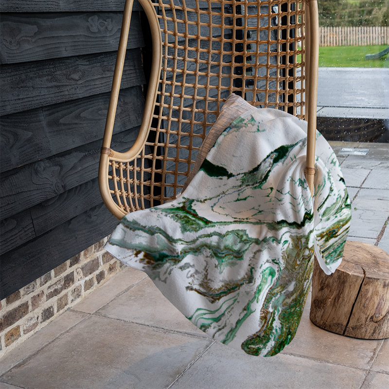 Giverny Quilted Throw Blanket