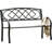 50" Celtic Knot Metal Garden Bench
